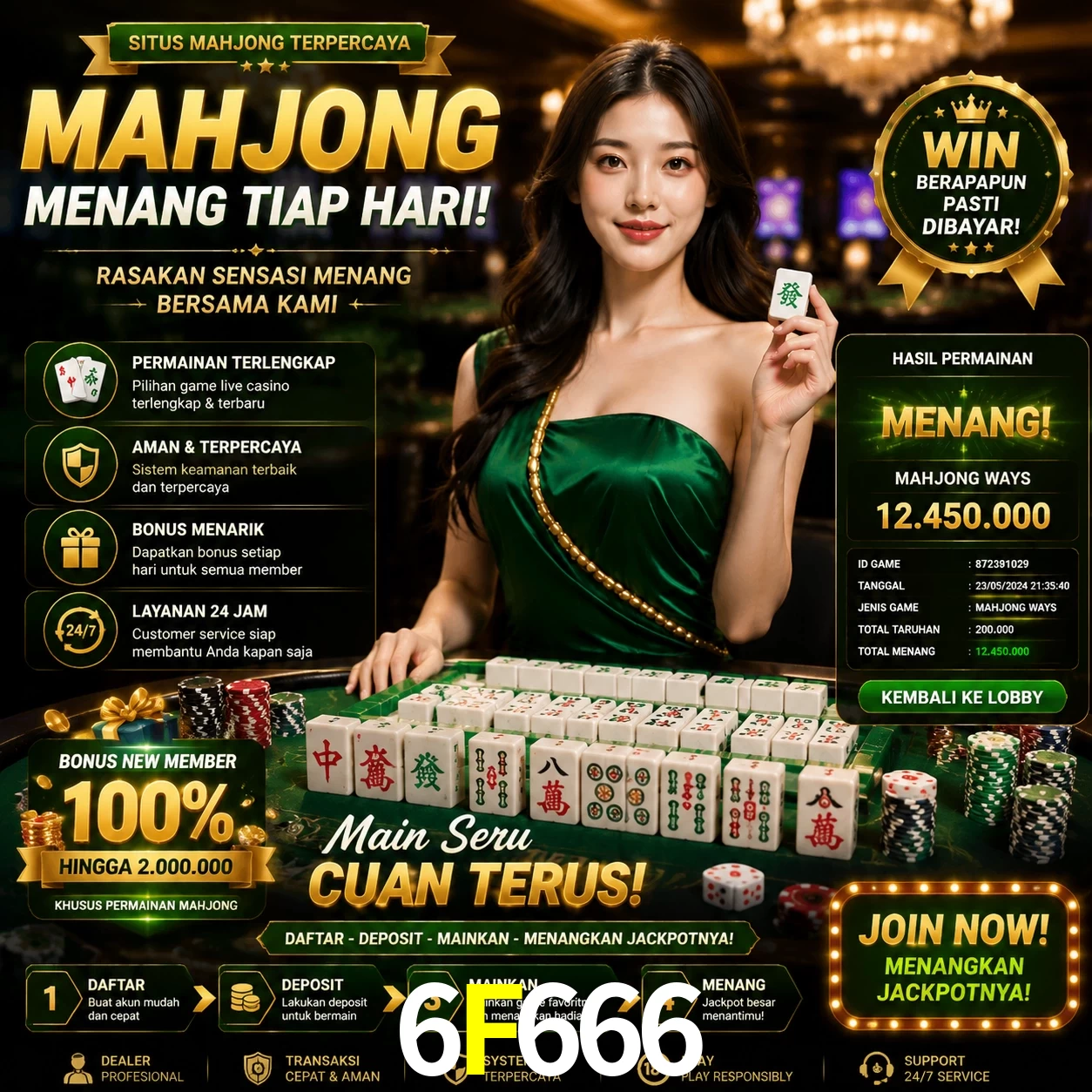 Cashback VIP 6F666 - reembolso semanal
